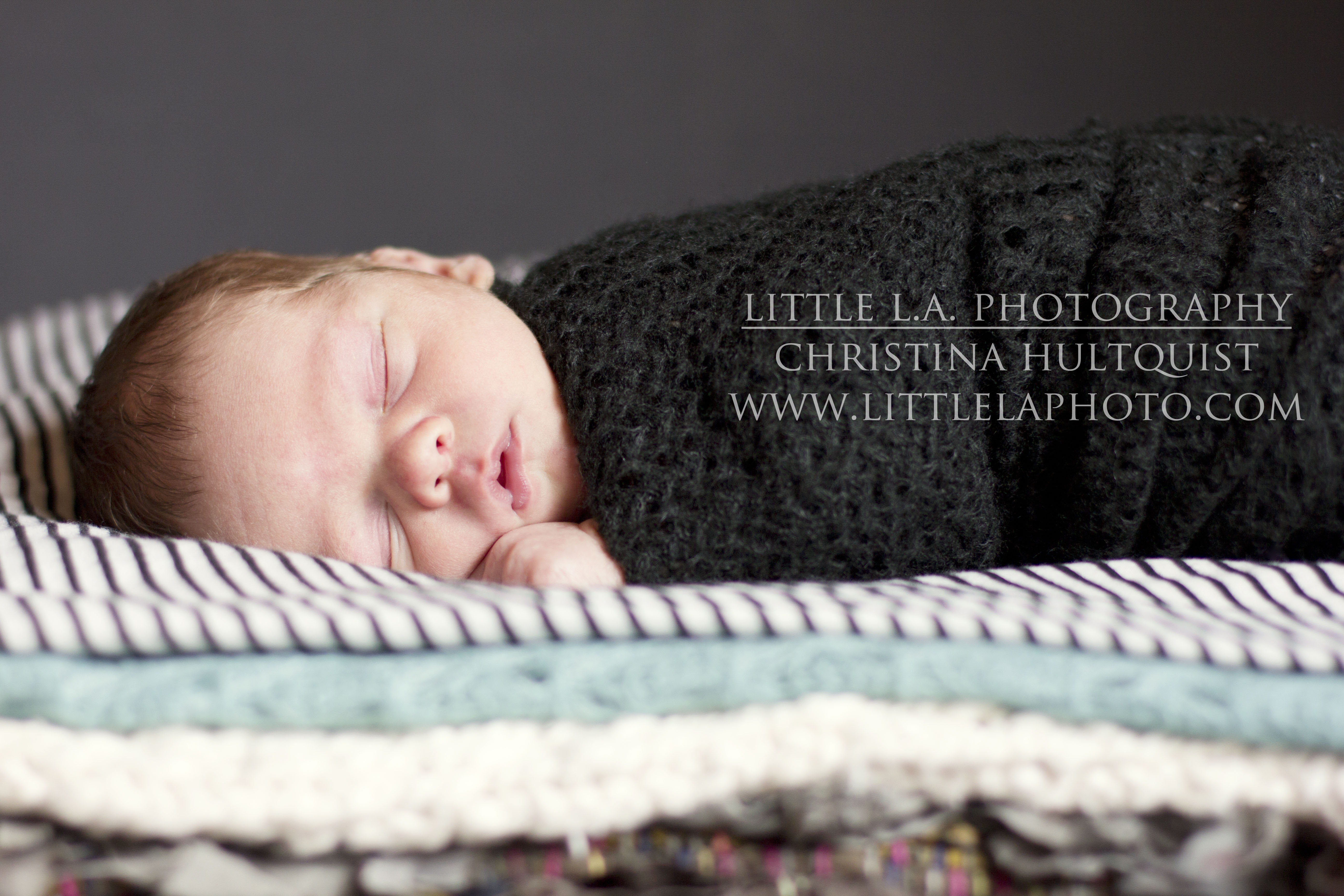 sleepy newborn photography la