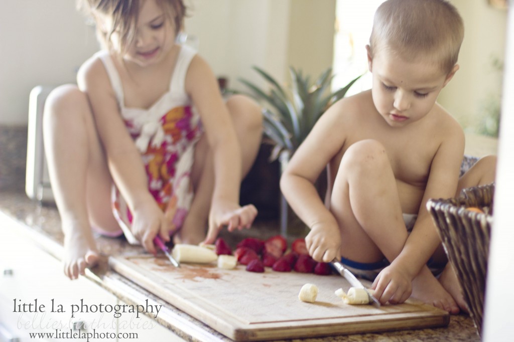 kids in the kitchen cooking la