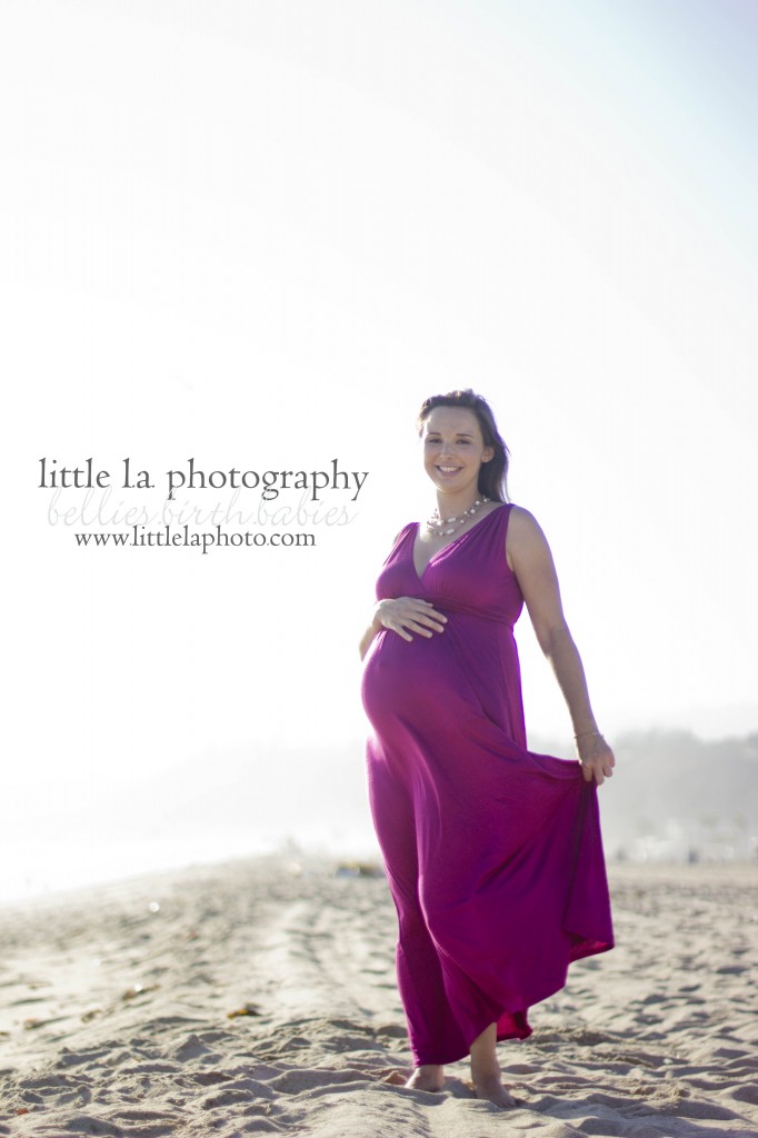 pink dress maternity la