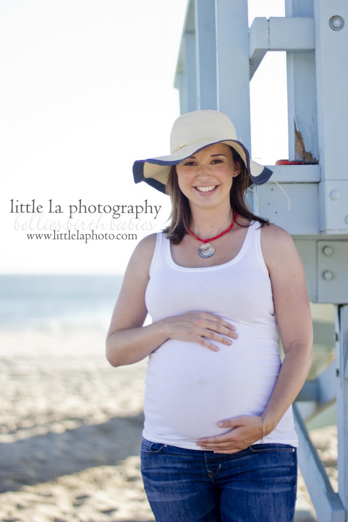 pregnancy photos at the beach in la