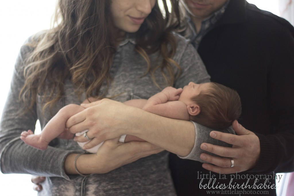 family with newborn photography los angeles